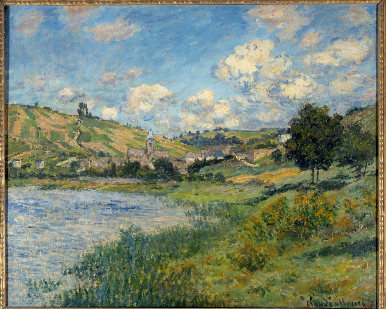 Maisema. Vetheuil. Claude Monet