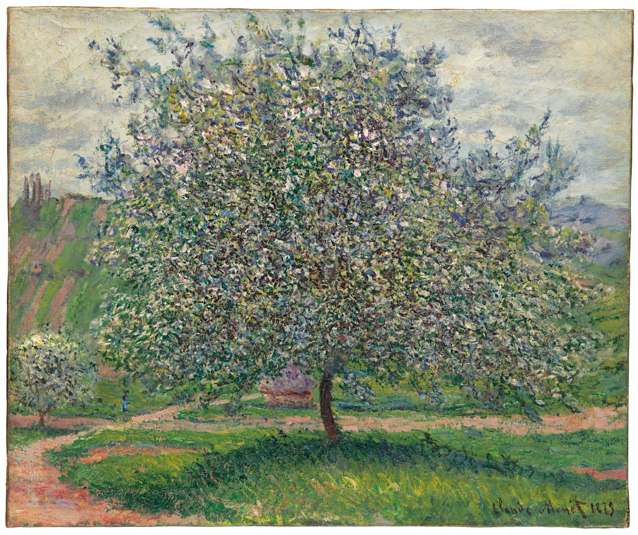 Omenapuu, 1879 tekijältä Claude Monet