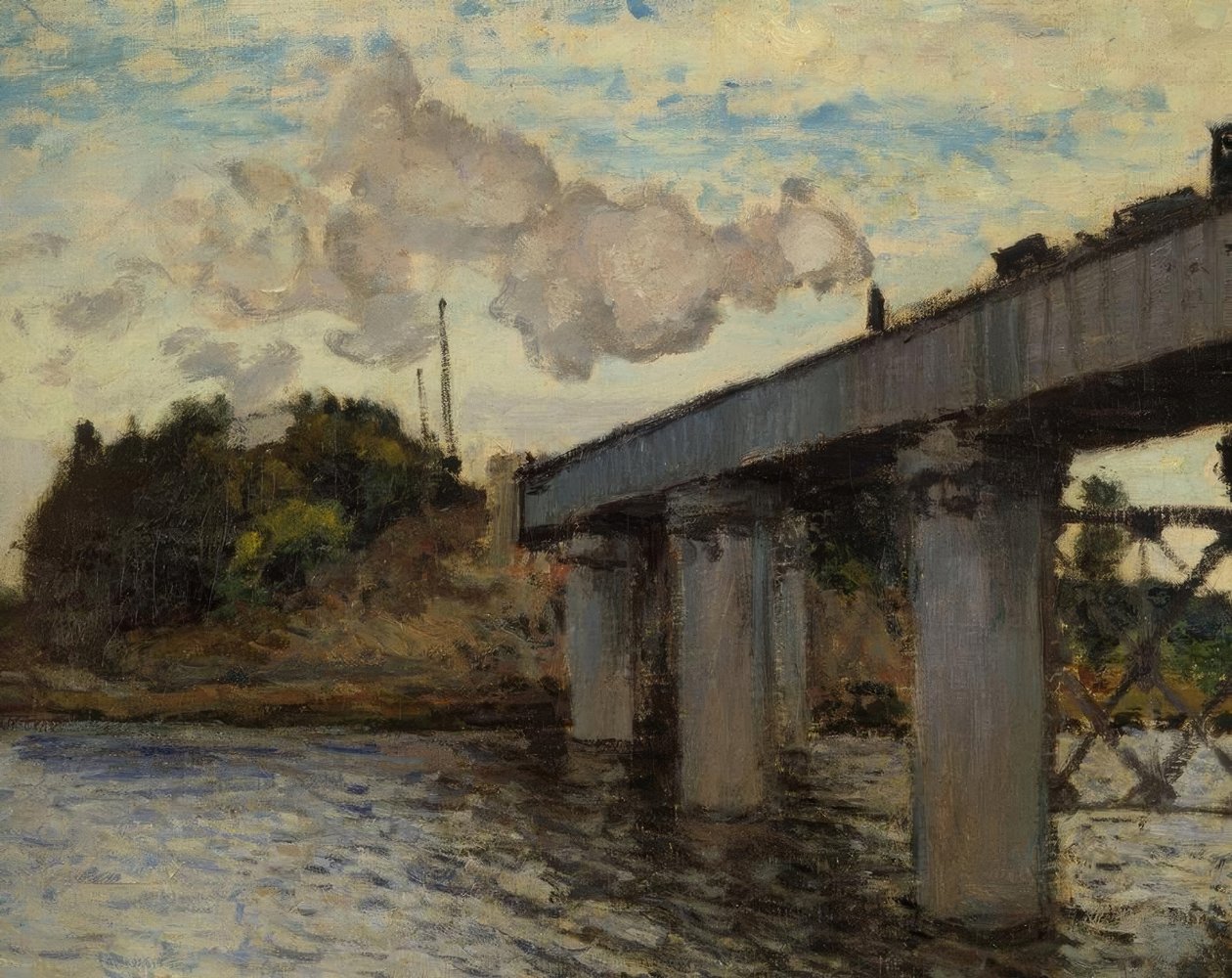 Le Pont du chemin de fer à Argenteuil tekijältä Claude Monet