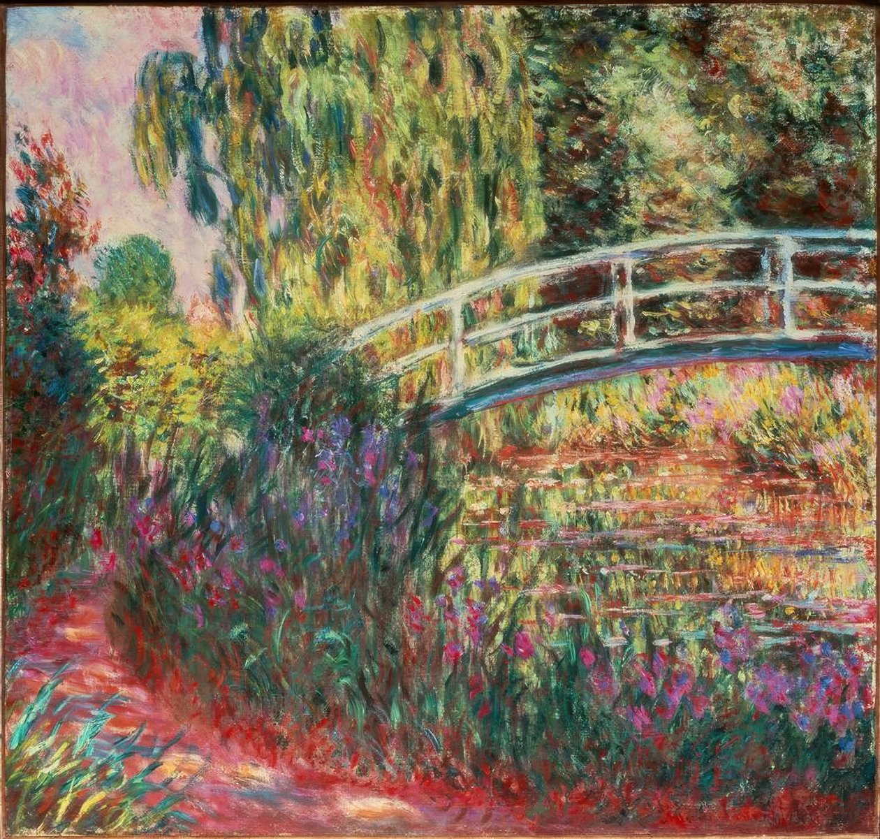 Le Pont japonais tekijältä Claude Monet