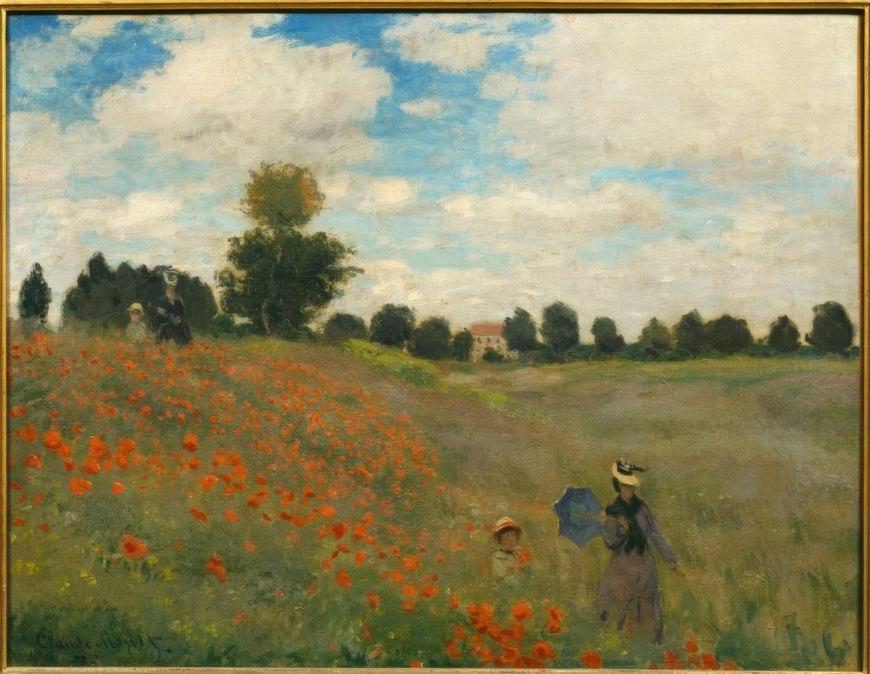 Les Coquelicots à Argenteuil tekijältä Claude Monet
