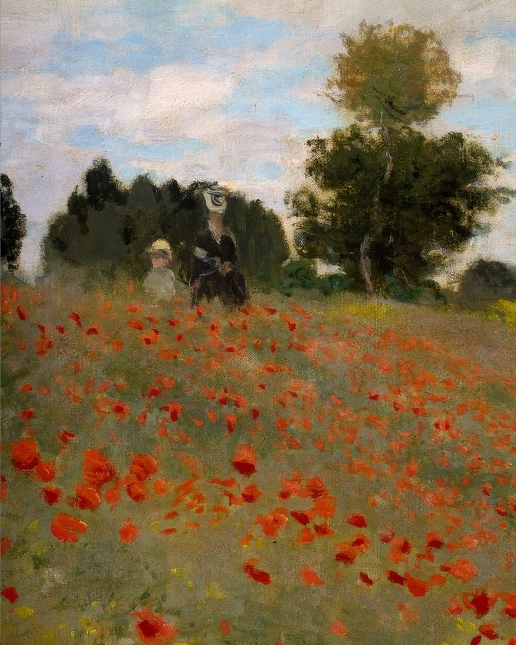 Les Coquelicots à Argenteuil tekijältä Claude Monet