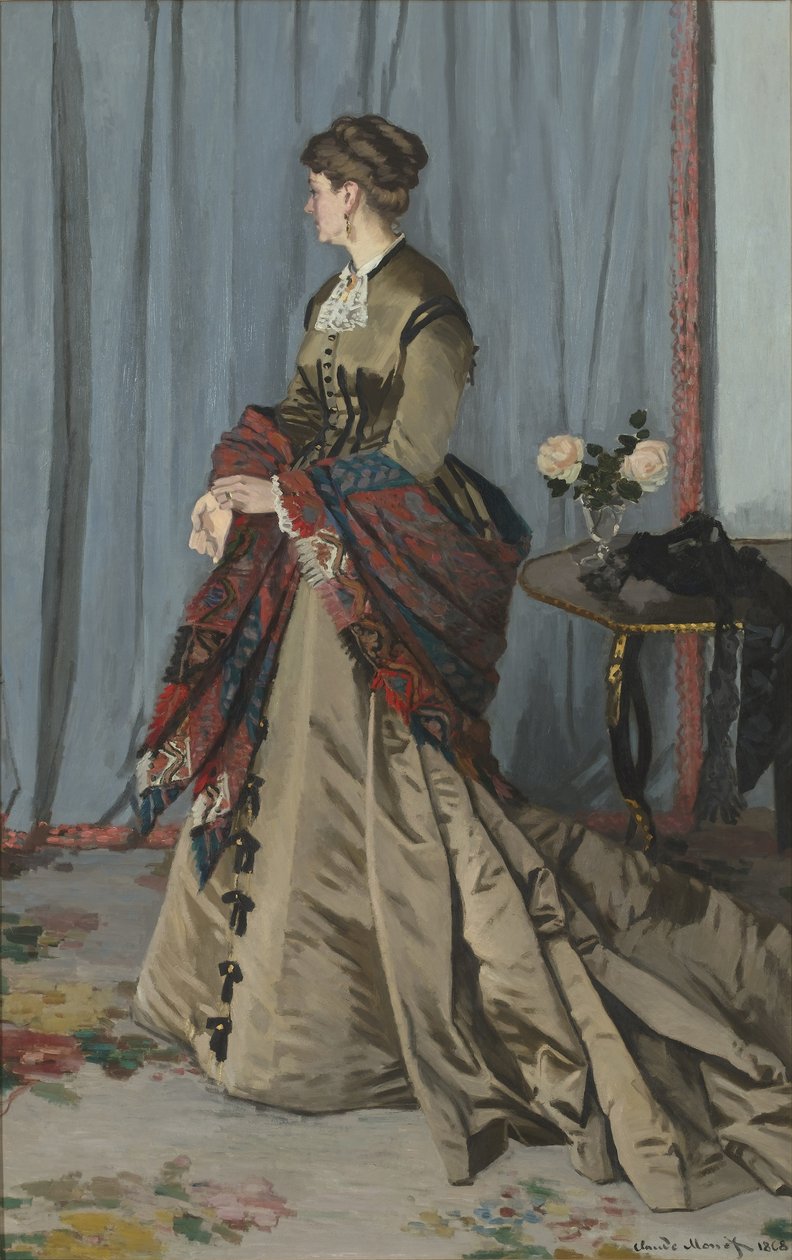Rouva Louis Joachim Gaudibert tekijältä Claude Monet