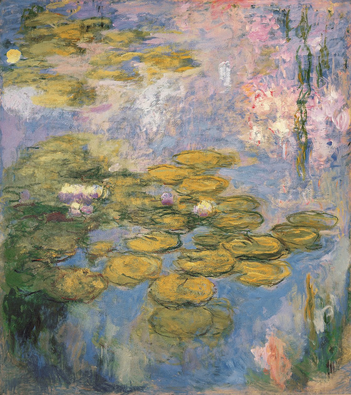 Nymphéas, 1916-1919 tekijältä Claude Monet