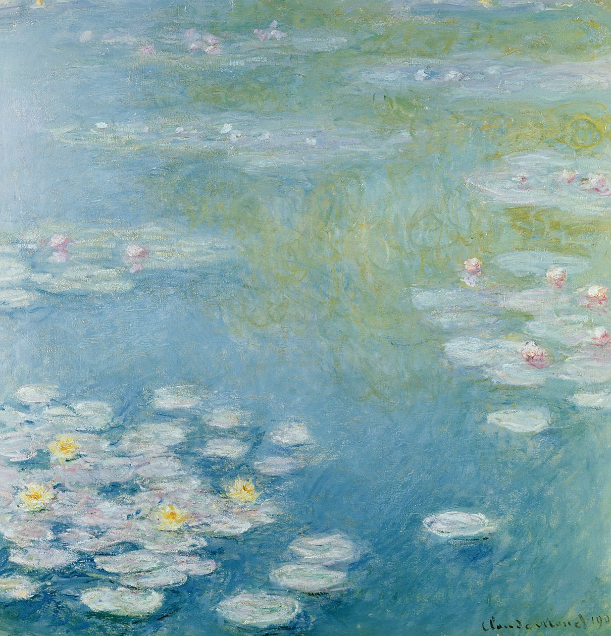 Nympheas Givernyssä tekijältä Claude Monet