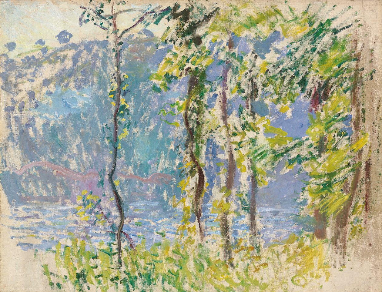 Maisema Villezissä tekijältä Claude Monet