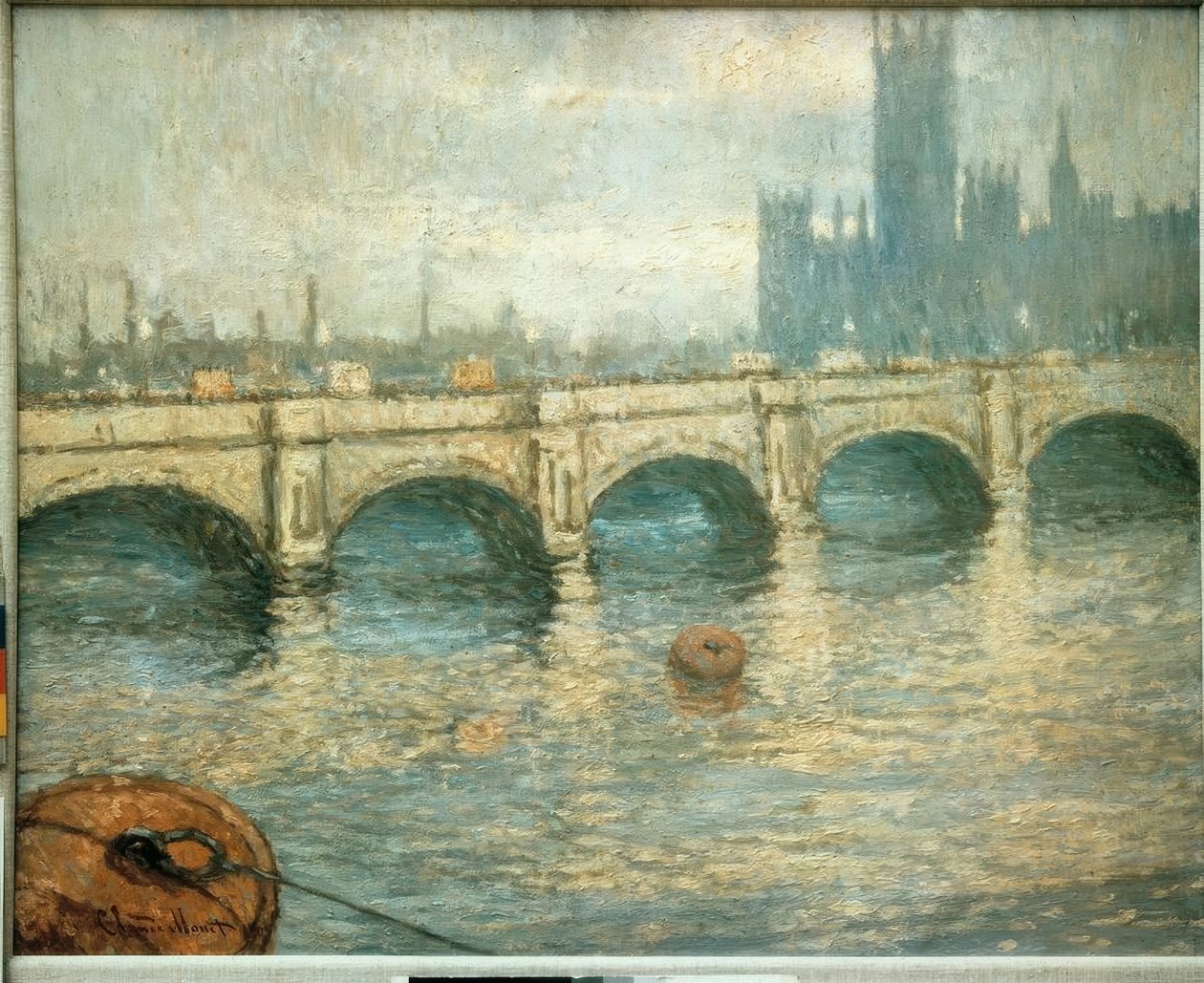 Pont sur la Tamise tekijältä Claude Monet