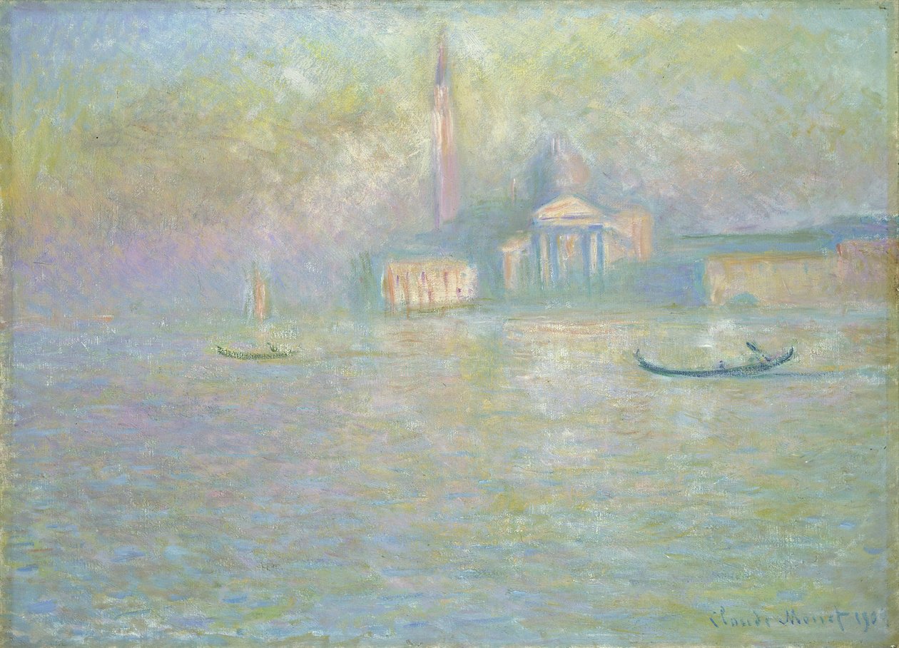 San Giorgio Maggiore, Venetsia tekijältä Claude Monet