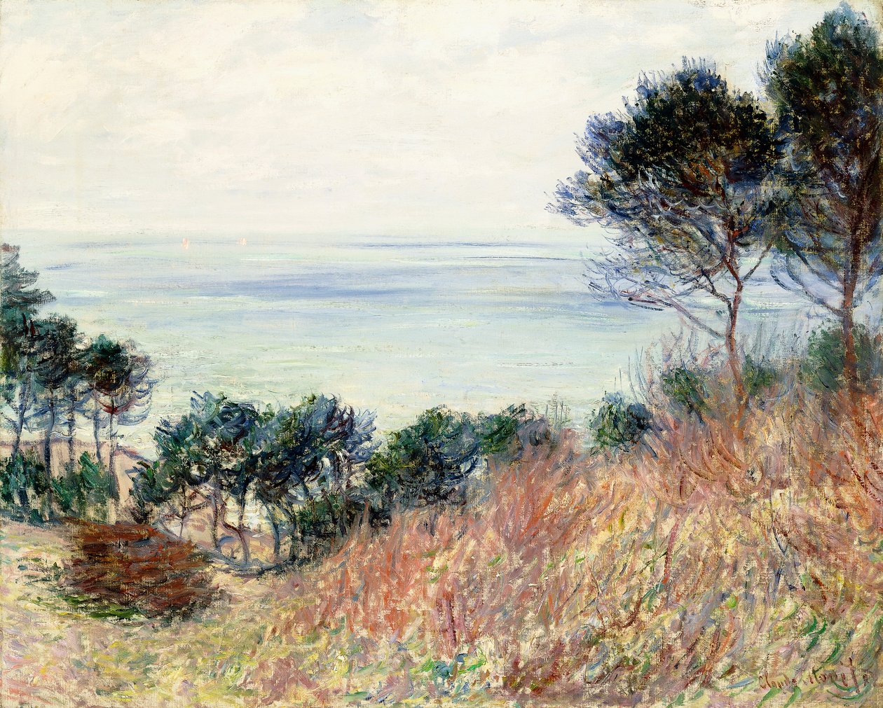 Varengevillen rannikko, 1882 tekijältä Claude Monet