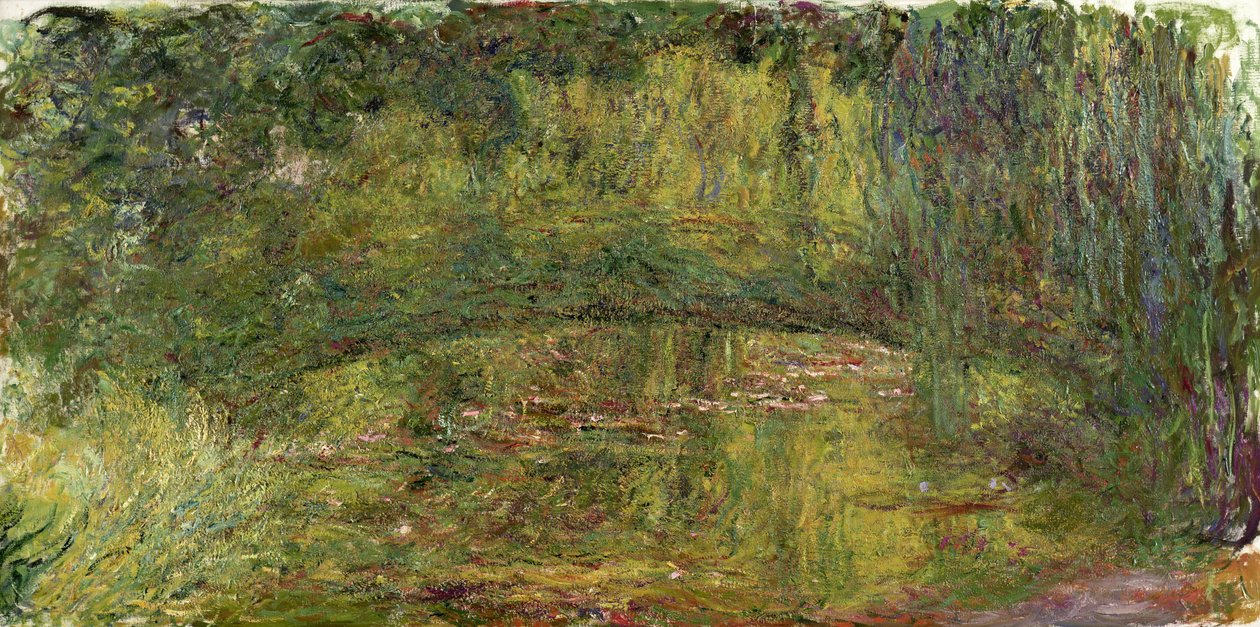 Japanilainen silta tekijältä Claude Monet