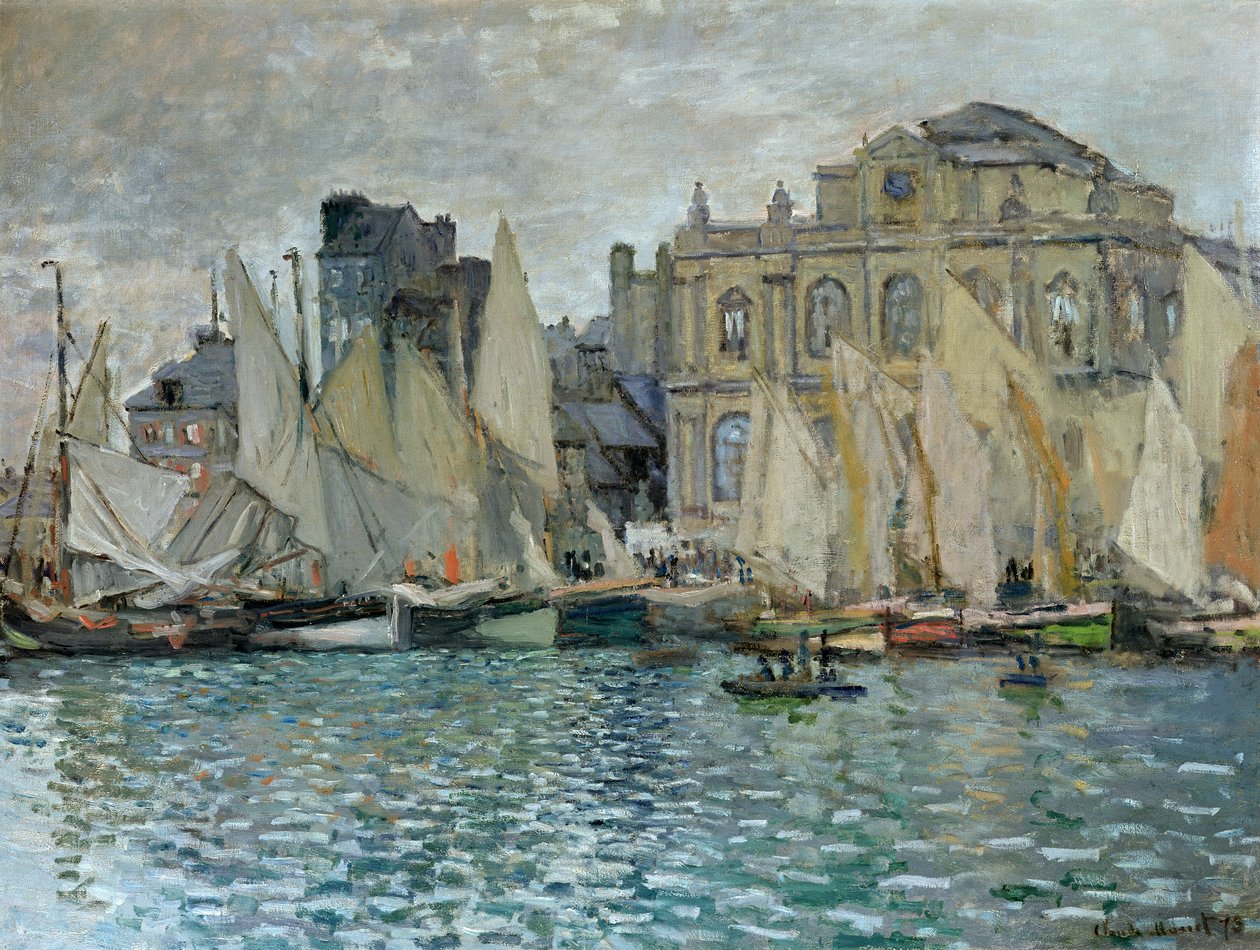 Le Havren museo, 1873 tekijältä Claude Monet