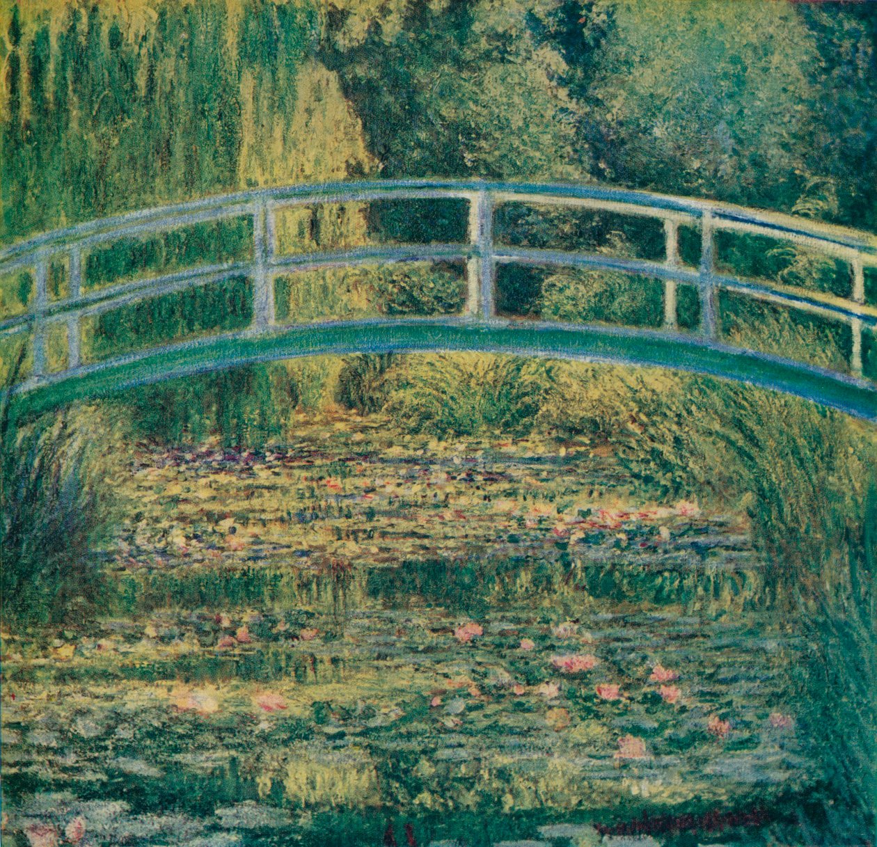 Liljalampi, 1899 tekijältä Claude Monet