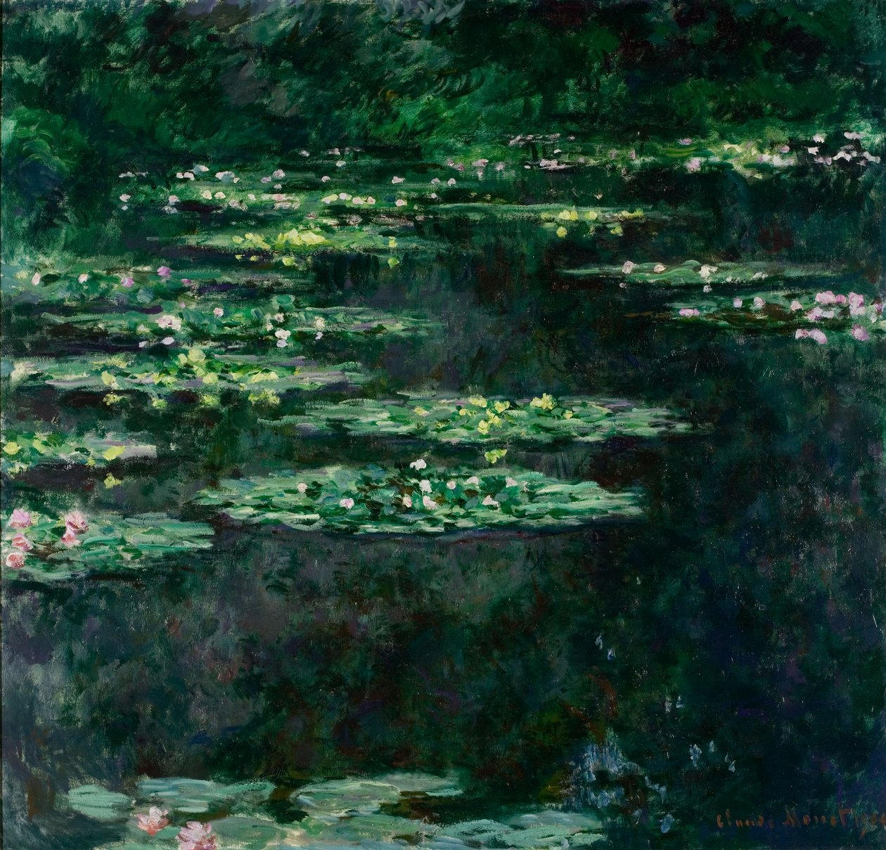 Vesililjat Les Nymphéas tekijältä Claude Monet