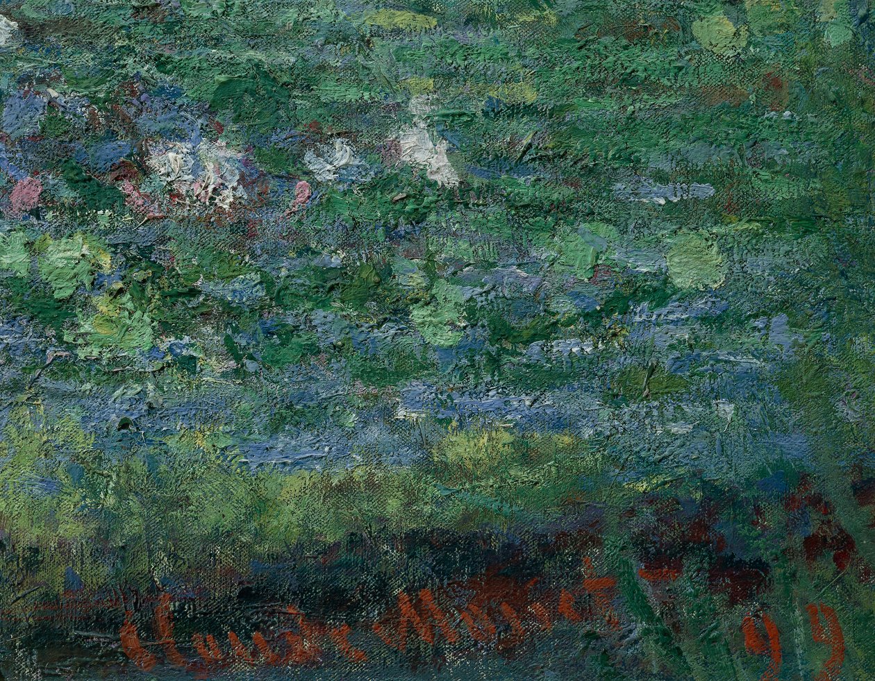 Waterlily Pond: Green Harmony tekijältä Claude Monet