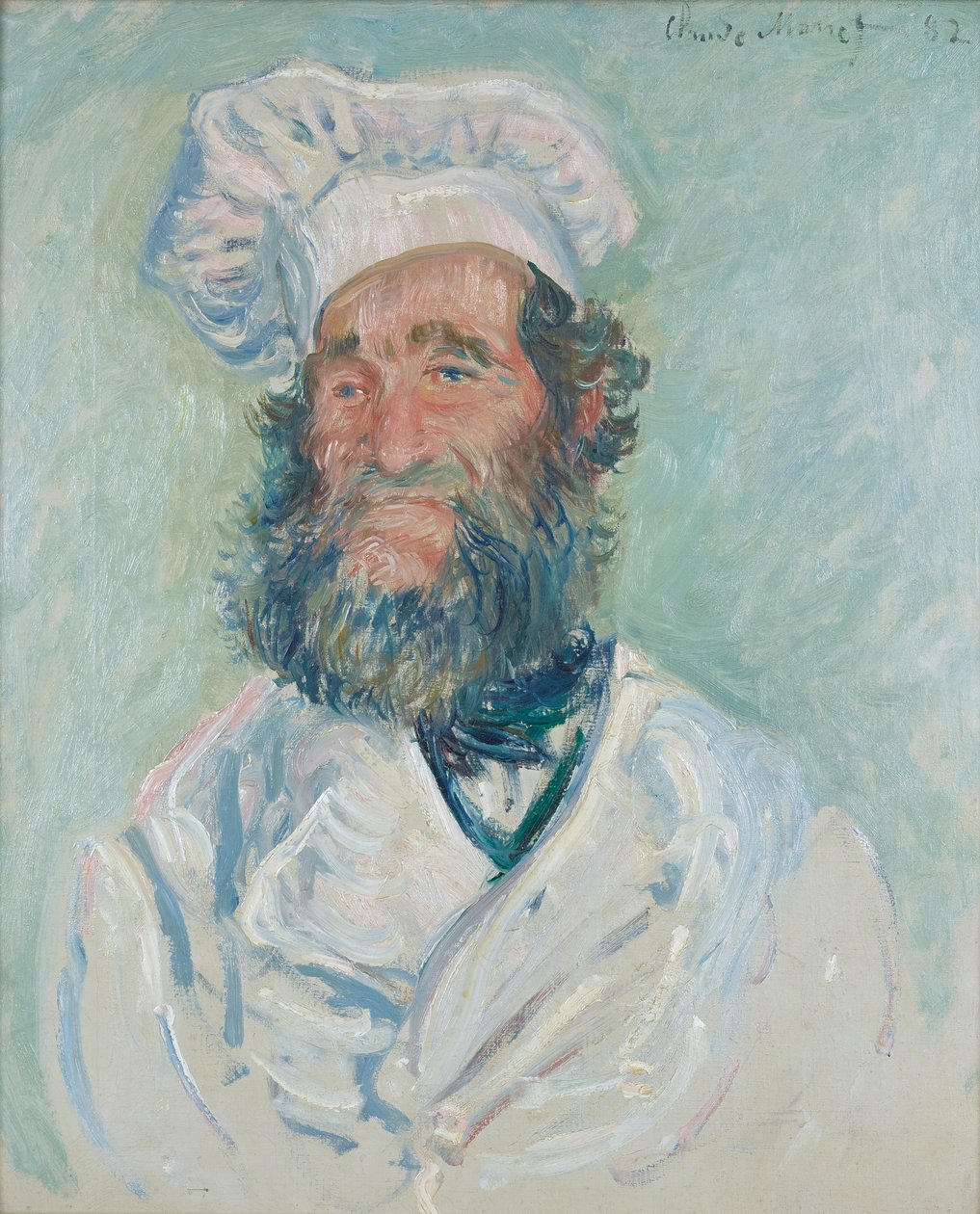 Johtaja isä Paul, 1882. tekijältä Claude Monet