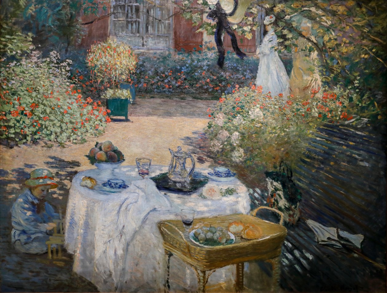 Lounas: koristepaneeli tekijältä Claude Monet