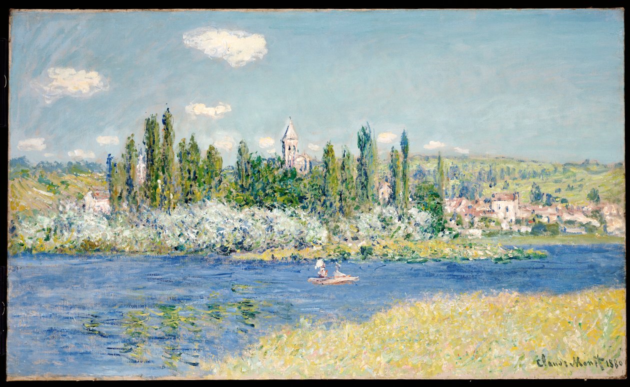 Vetheuil, 1880 tekijältä Claude Monet