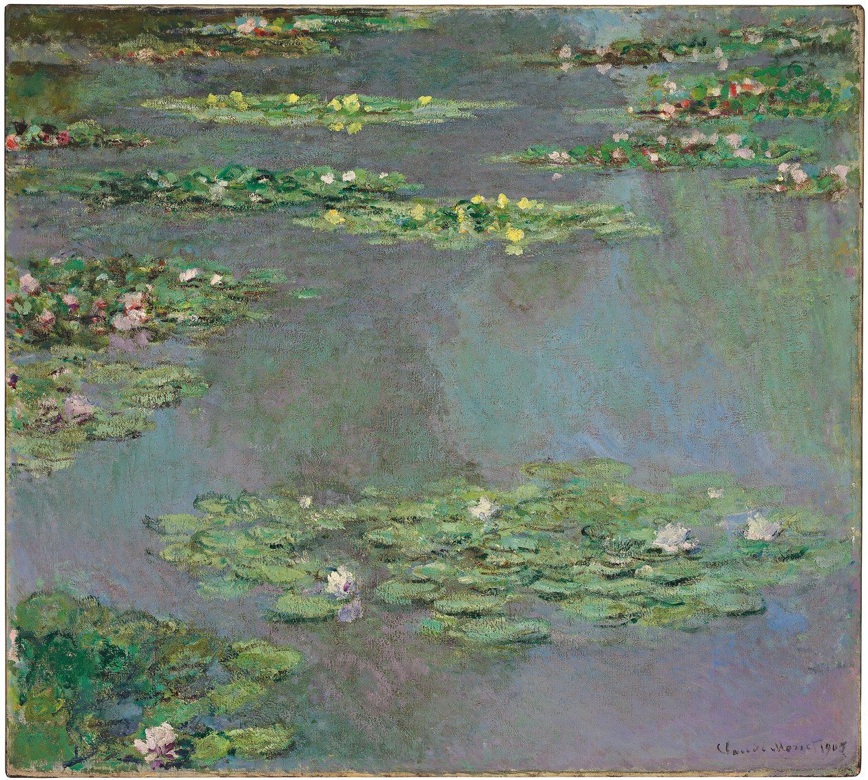 Vesililjat, 1905 tekijältä Claude Monet