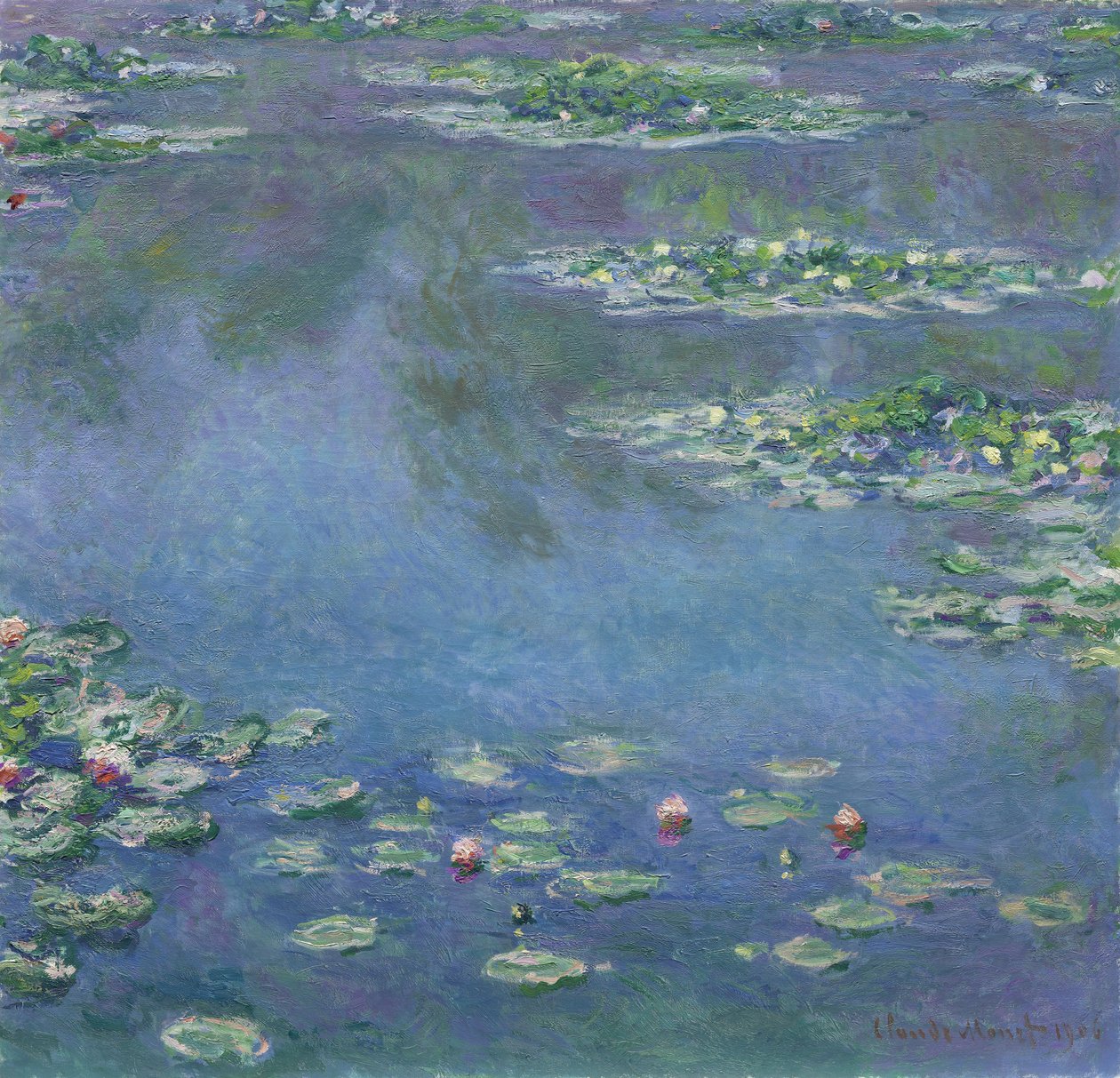 Vesililjat, 1906 tekijältä Claude Monet