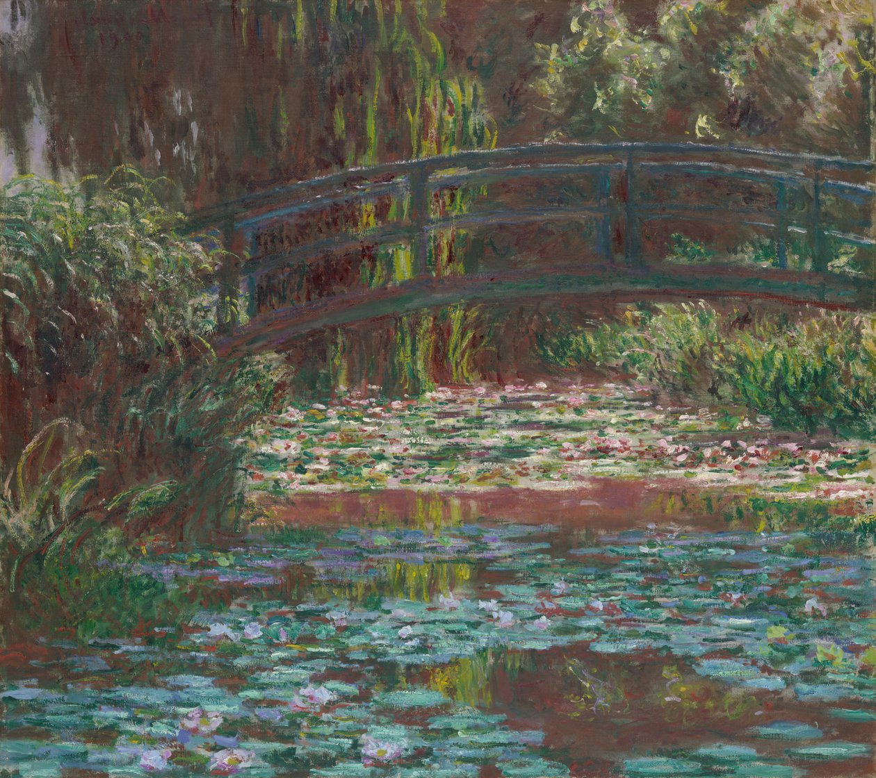 Water Lily Pond, 1900. tekijältä Claude Monet