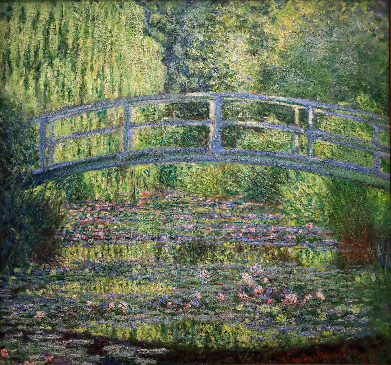 Water Lily Pond, Green Harmony tekijältä Claude Monet