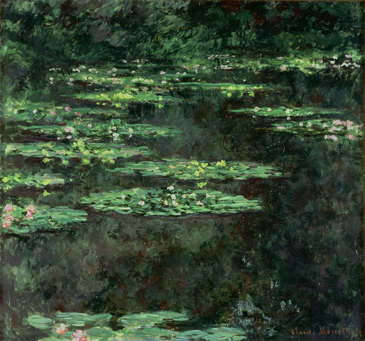 Vesililjat tekijältä Claude Monet