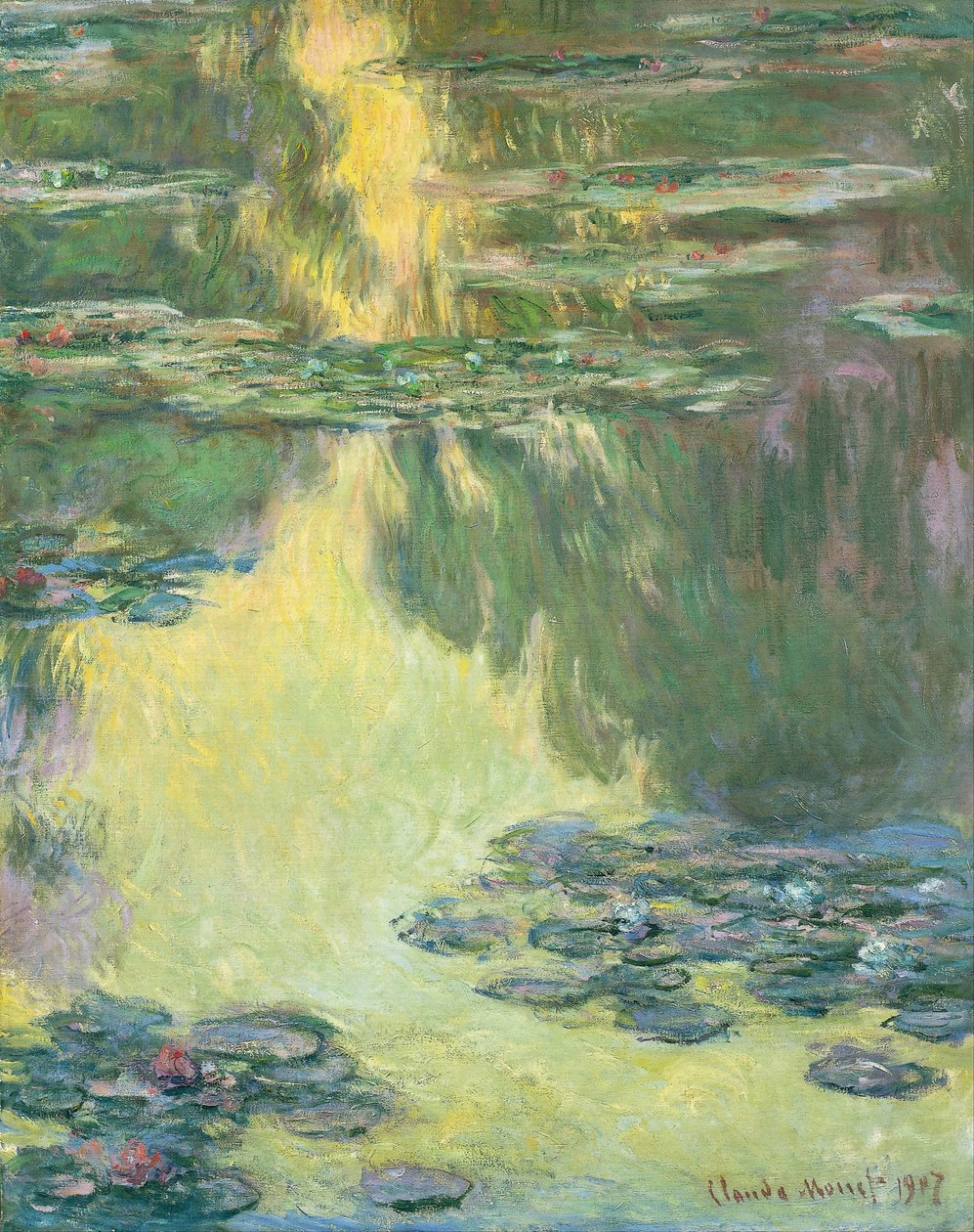 Vesililjat tekijältä Claude Monet