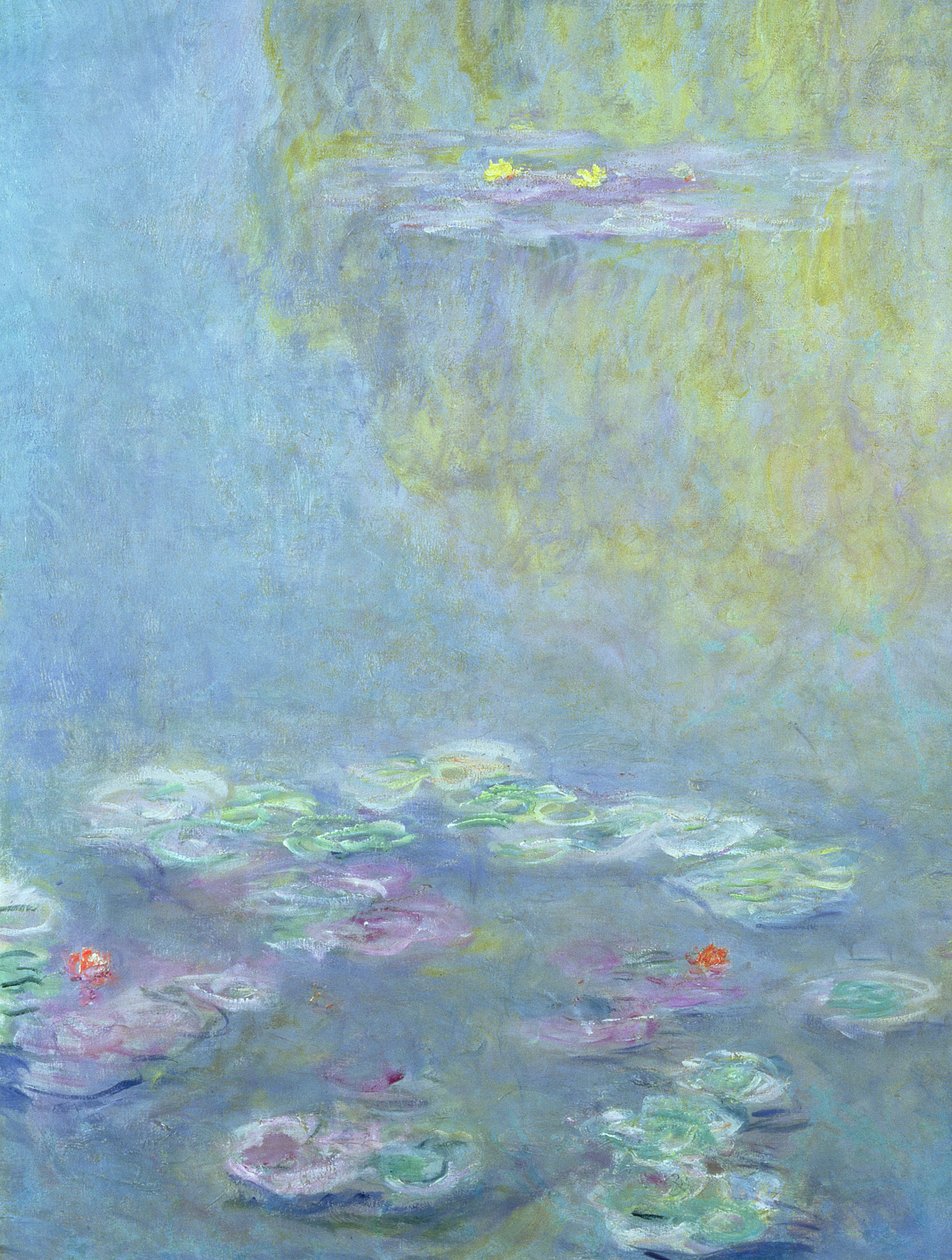 Lummet, 1906 (242510:n yksityiskohta) tekijältä Claude Monet