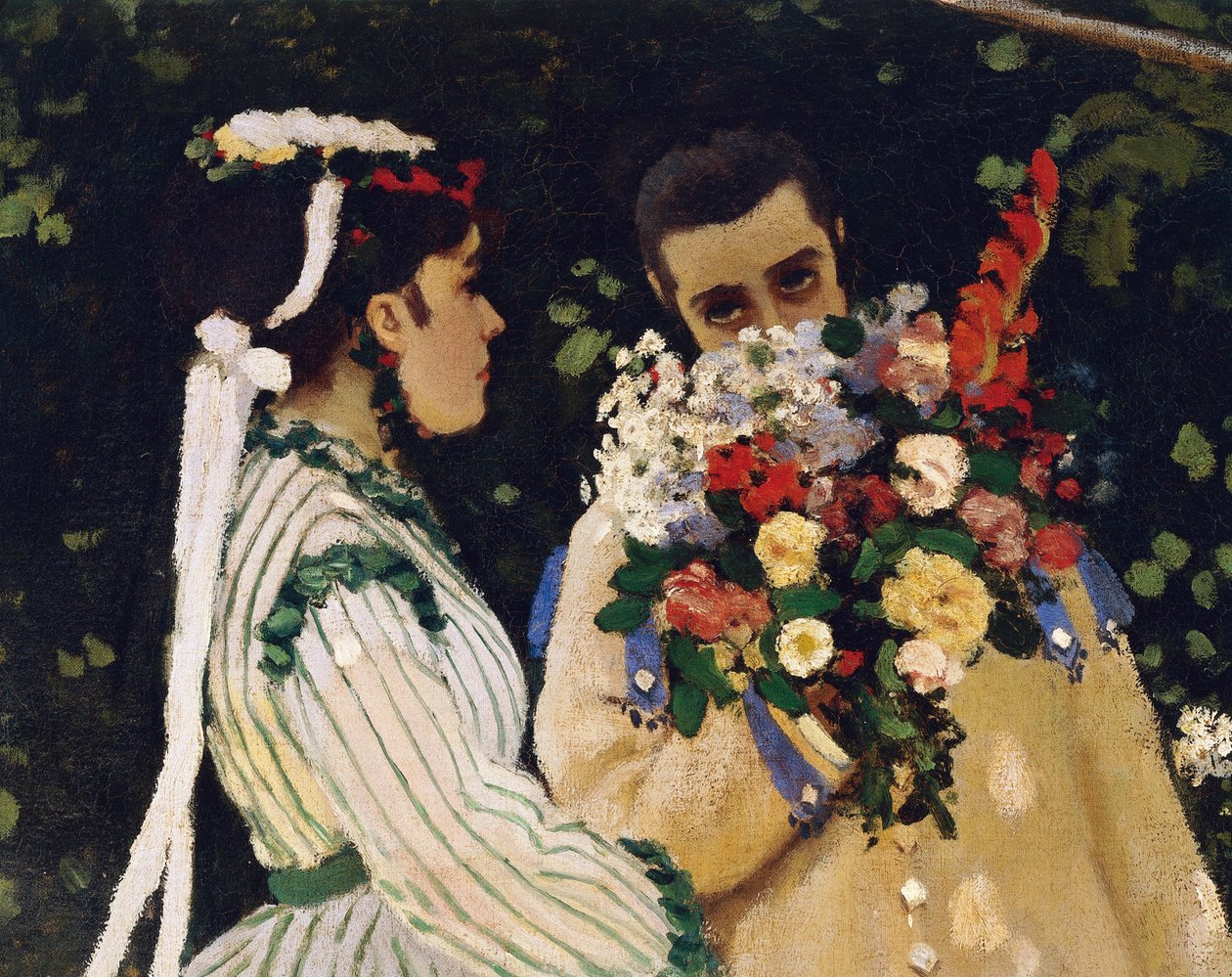 Naiset puutarhassa, kirjoittanut Claude Monet tekijältä Claude Monet