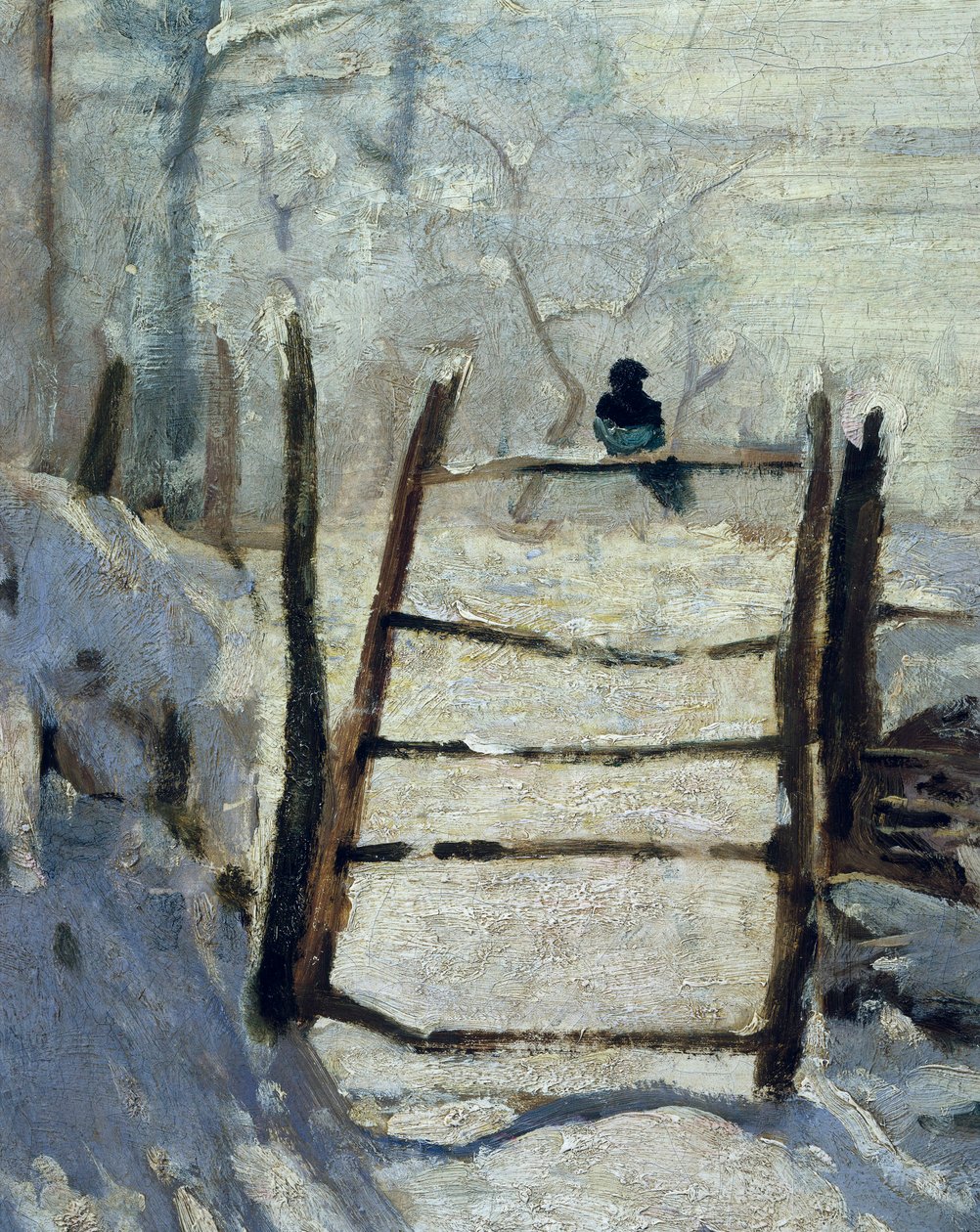harakka, 1868-1869 tekijältä Claude Monet
