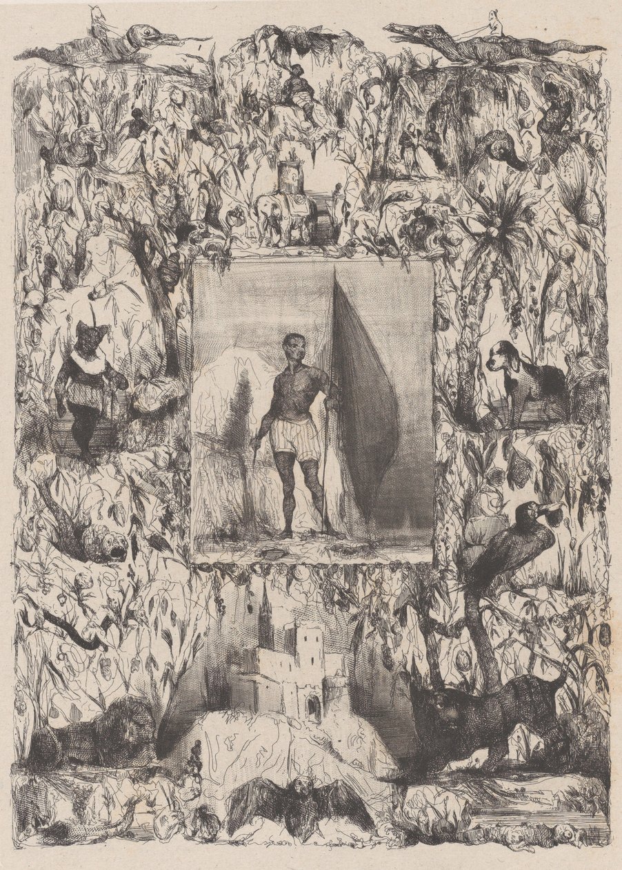 Bug-Jargal, Ca. 1832. tekijältä Célestin Nanteuil