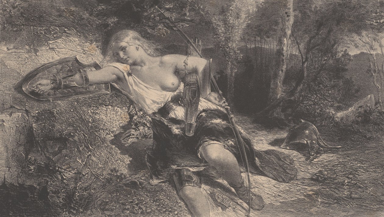 Clorinde, 1847. tekijältä Célestin Nanteuil