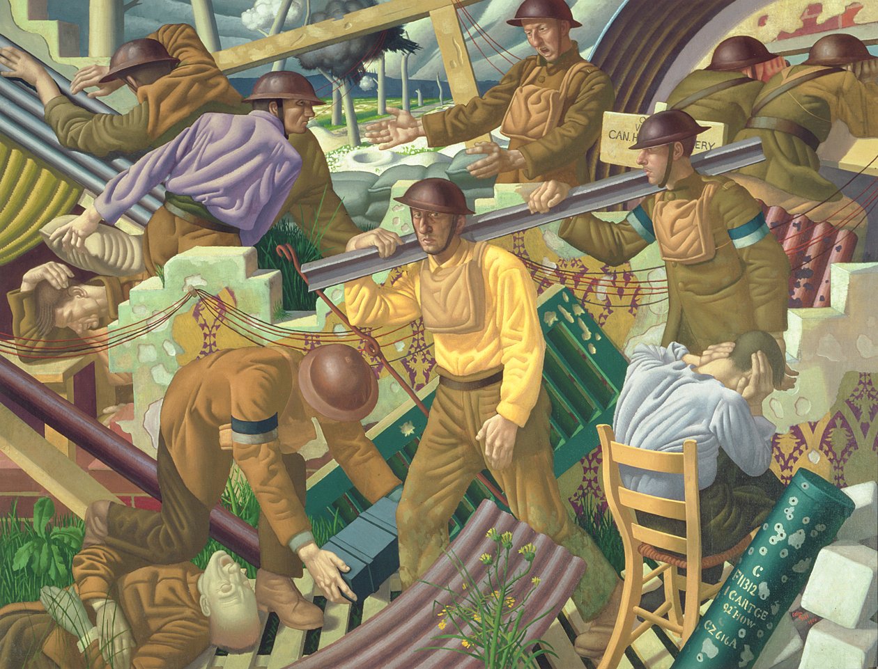 Canadian Observation Post, 1919 tekijältä Colin Unwin Gill