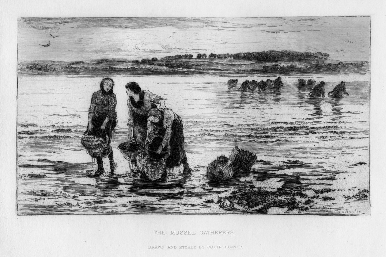 Simpukankeräilijät, 1890. tekijältä Colin Hunter