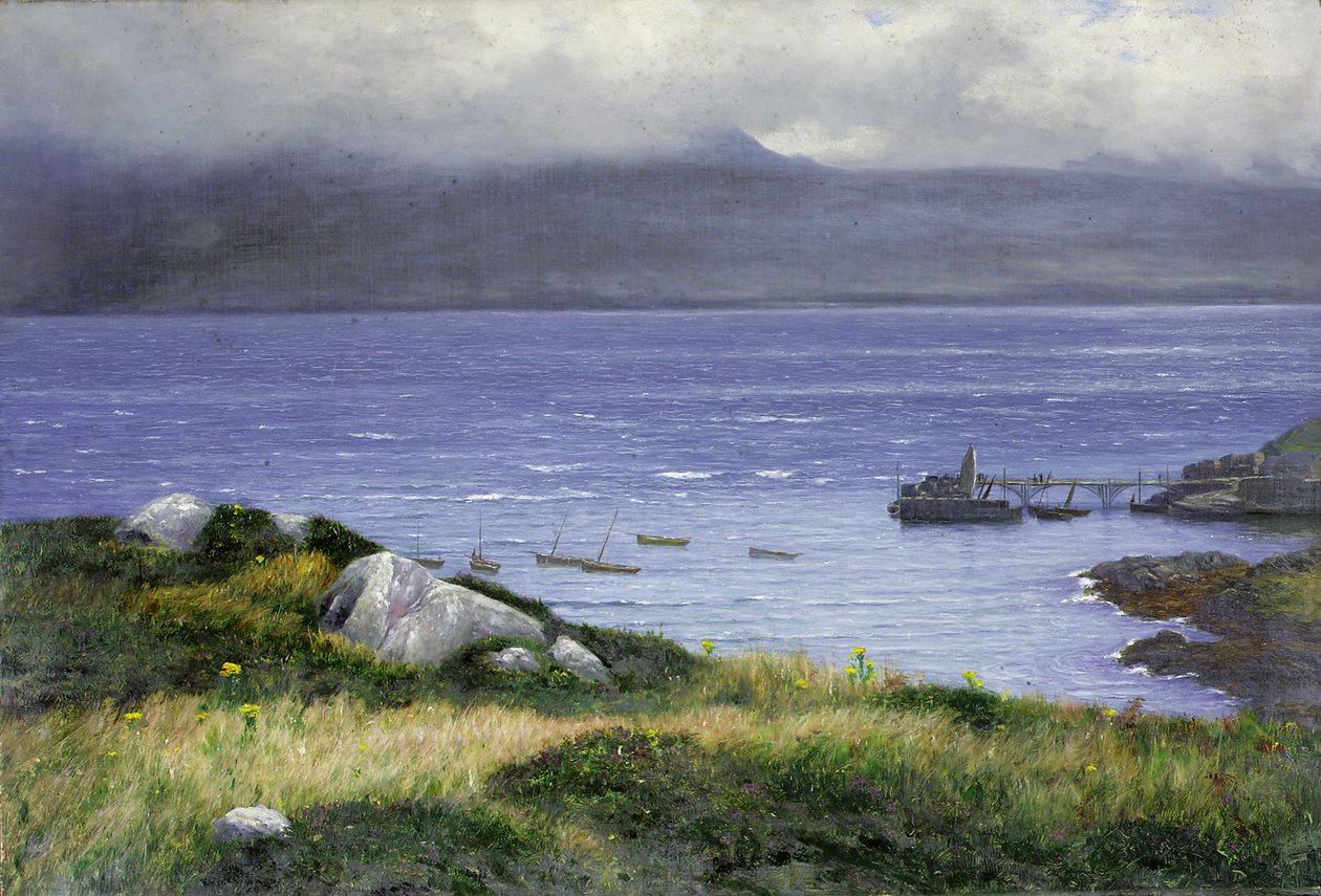 Näkymä Lamlashista, 1882 tekijältä Colin Hunter