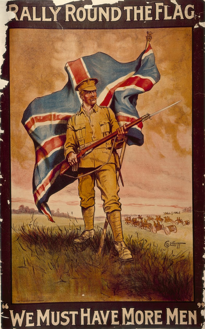 "Rally Round the Flag", c1914-c1918 tekijältä Collett