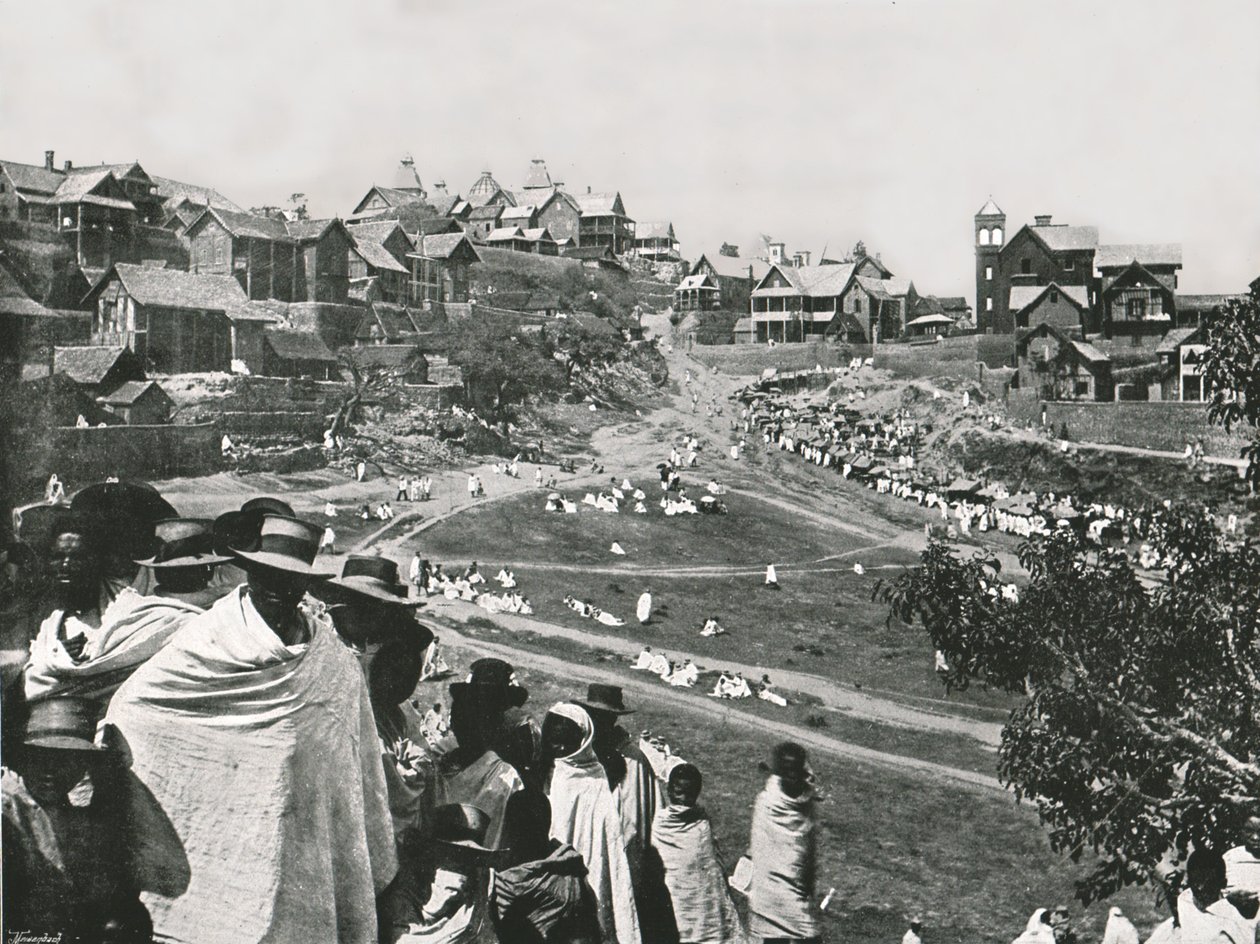 Kabary Plain, Andohalo, Antananarivo, Madagaskar, 1895. tekijältä Colonel Stewart