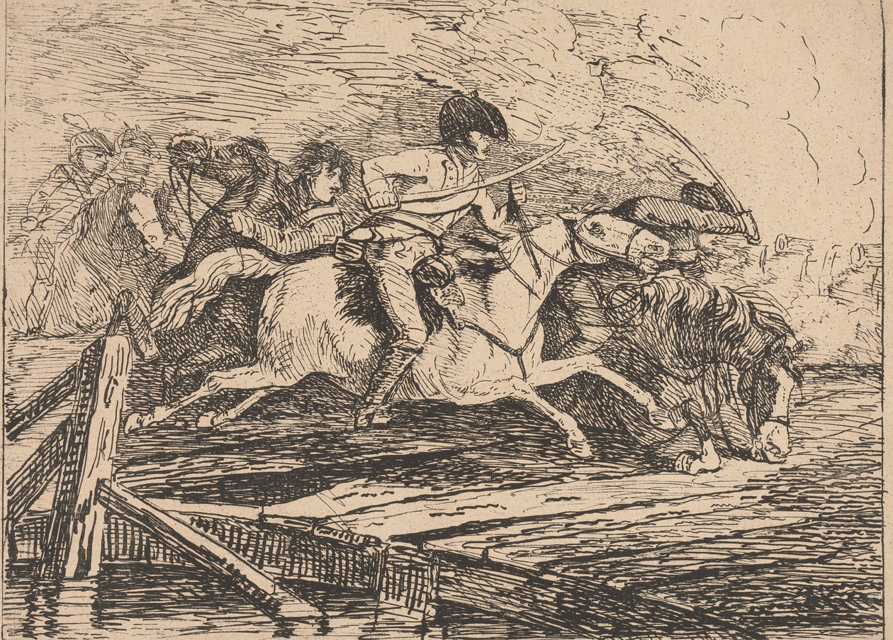 Ratsuväen hyökkäys tekijältä Conrad Gessner