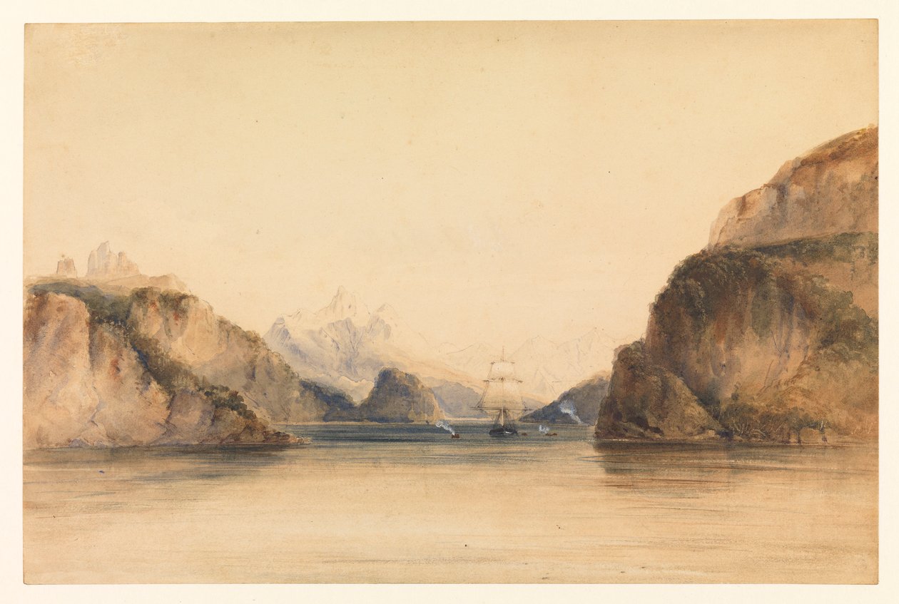 Portrait Cove, Beaglen kanava, Etelä-Amerikka tekijältä Conrad Martens