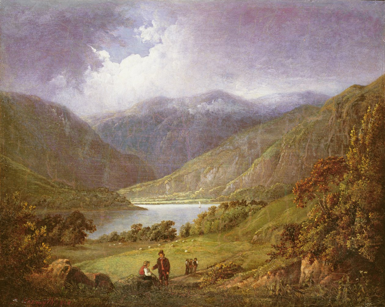 Haweswater: Järvialue tekijältä Constant Emile Troyon
