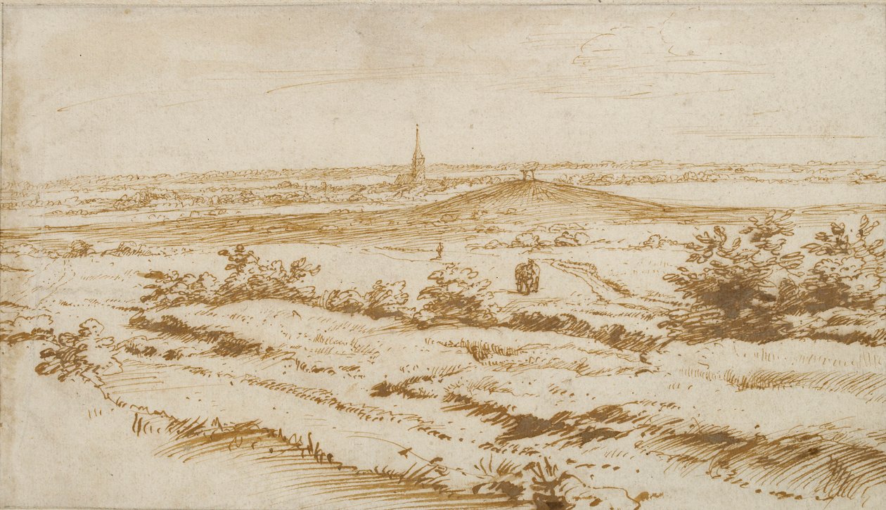 Maisema lähellä Appeldoornia, 1680 tekijältä Constantijn Huygens