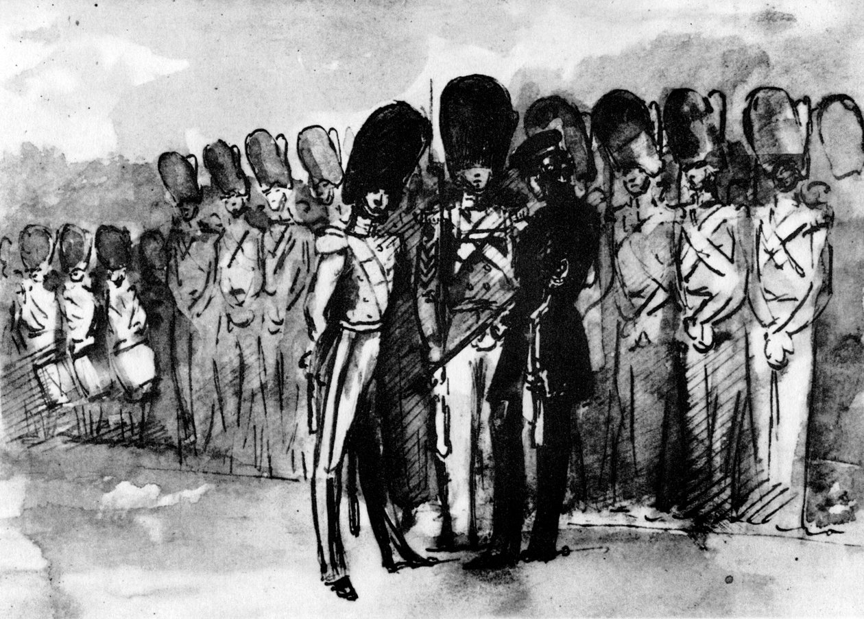 Paraatissa, 1930. tekijältä Constantin Guys