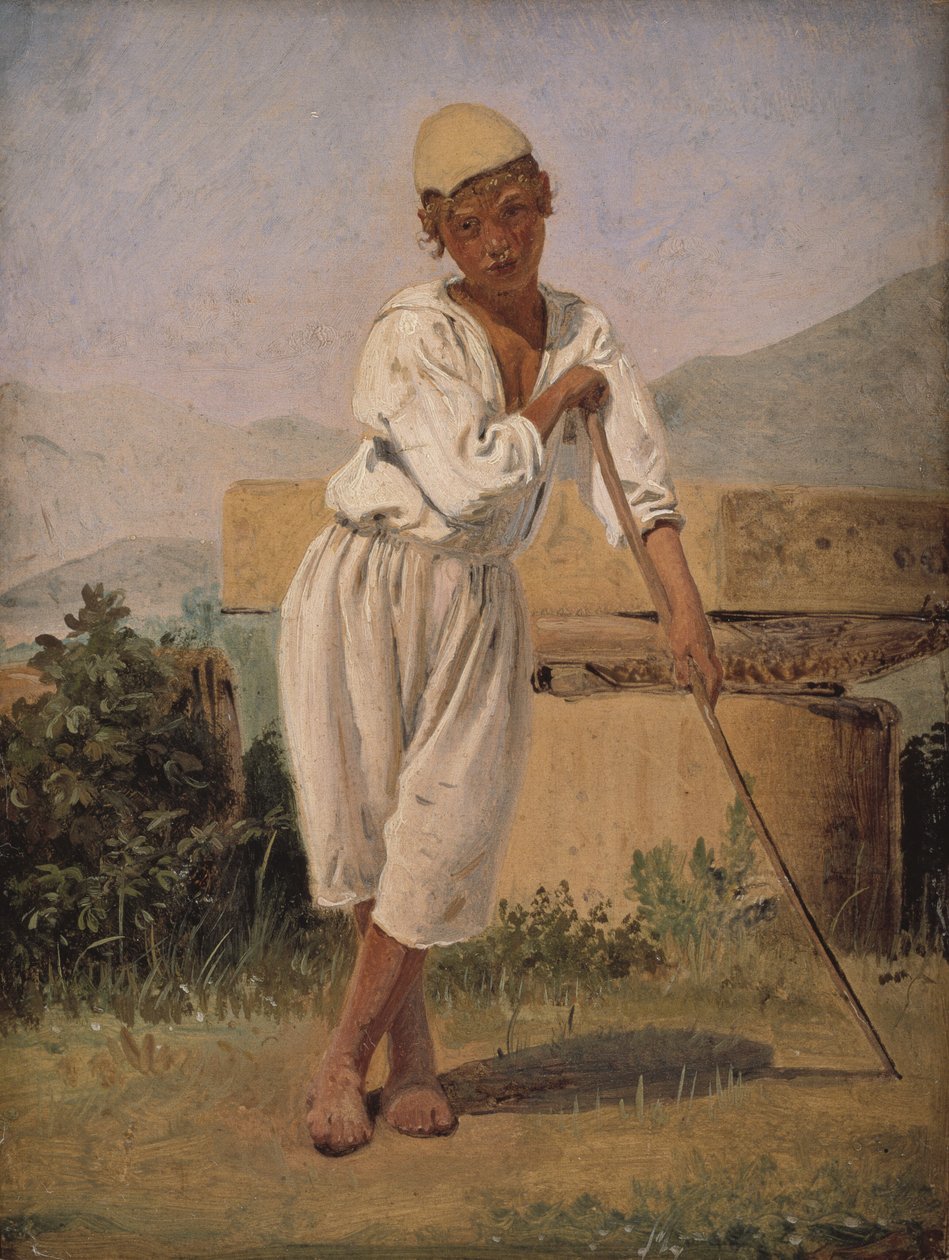 Paimenpoika. Pompeji tekijältä Constantin Hansen