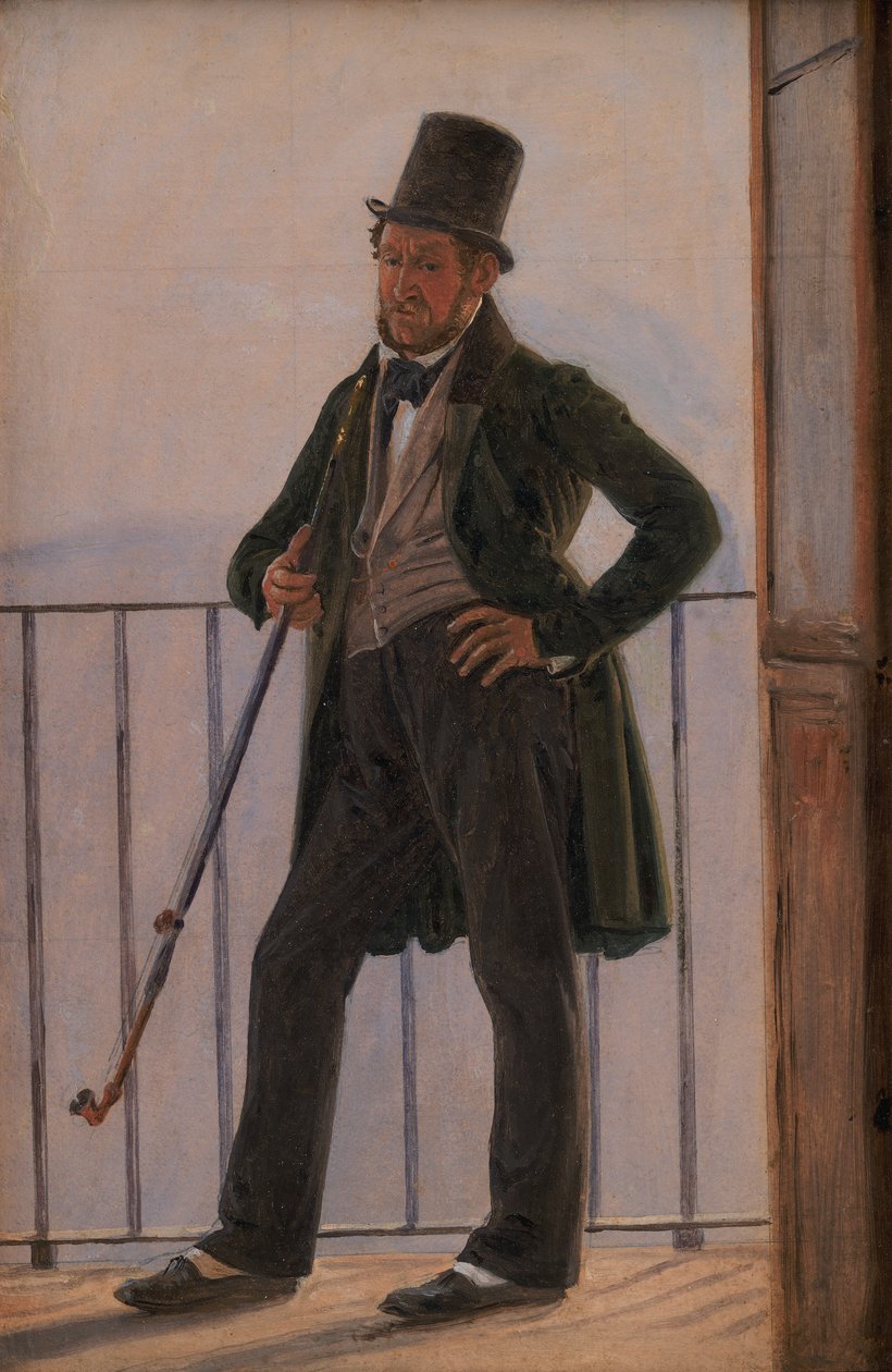 Taidemaalari Albert Küchler tekijältä Constantin Hansen