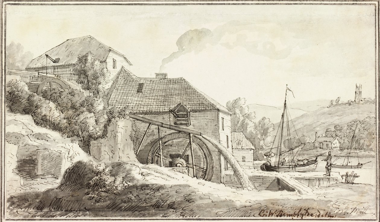 Ford Mill (muste ja wc paperilla) tekijältä Copplestone Warre Bamfylde