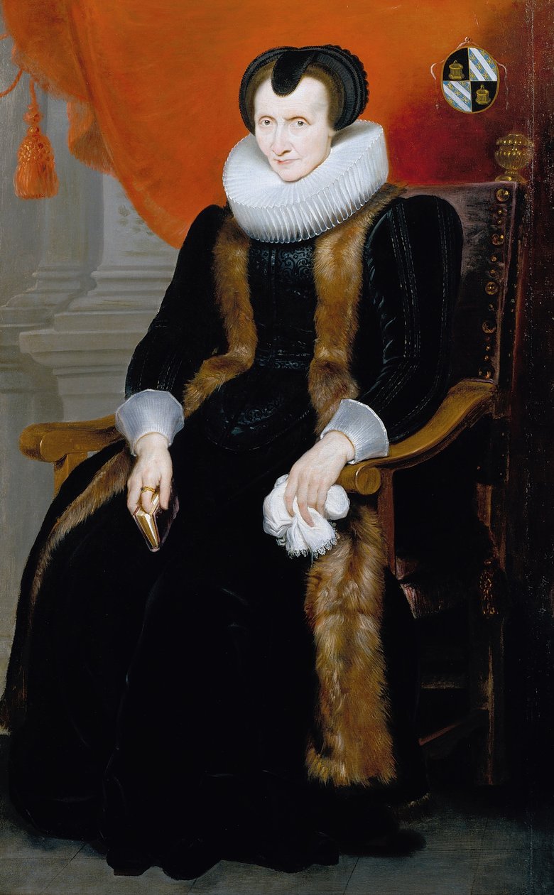 Vanha rouva tekijältä Cornelis de Vos