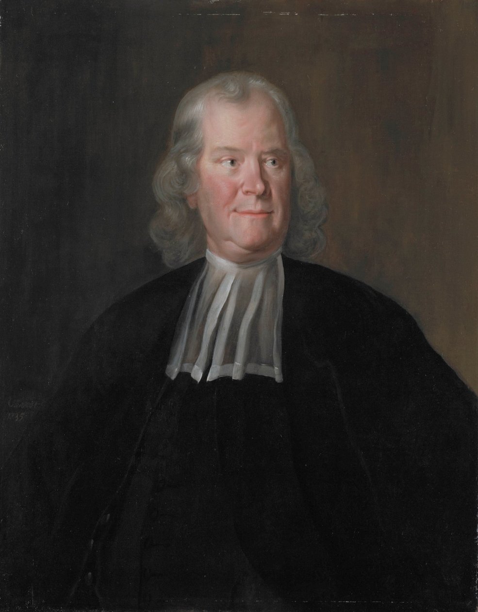 Herman Boerhaaven (1668-1738) muotokuva tekijältä Cornelis Troost