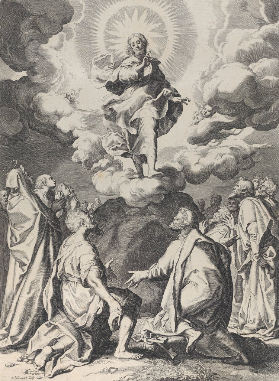 Ascension, n. 1593. tekijältä Cornelis Bloemaert