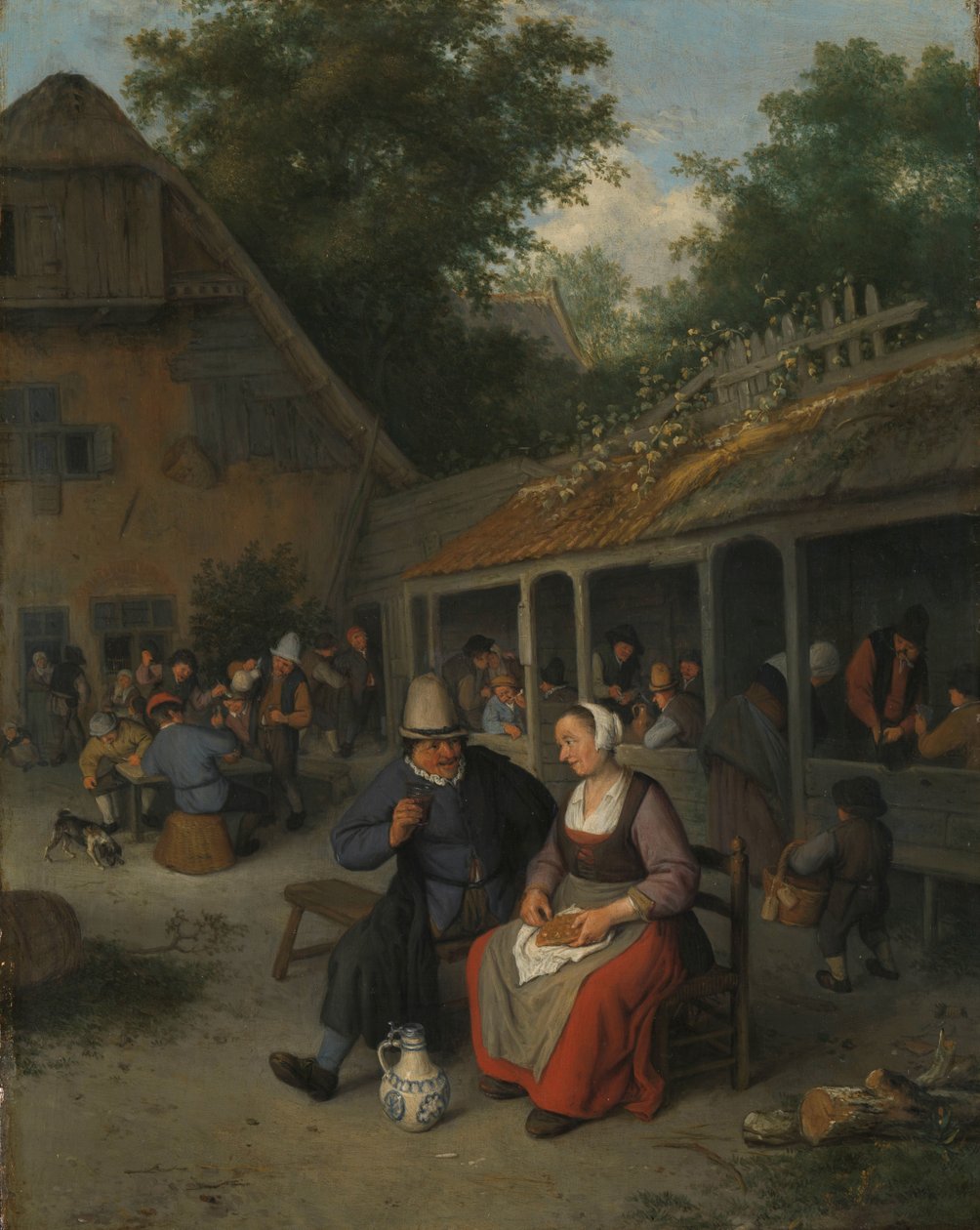 Country Inn tekijältä Cornelis Dusart