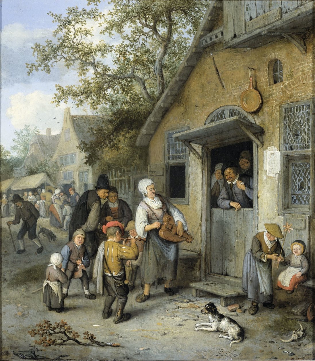 Maa Kermis tekijältä Cornelis Dusart